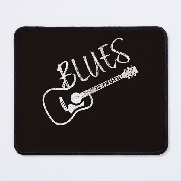 Item preview, Blues Is Truth For Blues Music Lovers and Guitar Lovers Acoustic designed and sold by Phase2Tees.