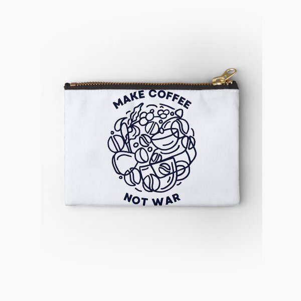 Item preview, Make Coffee Not War designed and sold by DovbleTrovble.