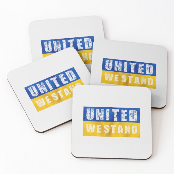 Item preview, United we stand. Stand with Ukraine. designed and sold by BeRudeShop.