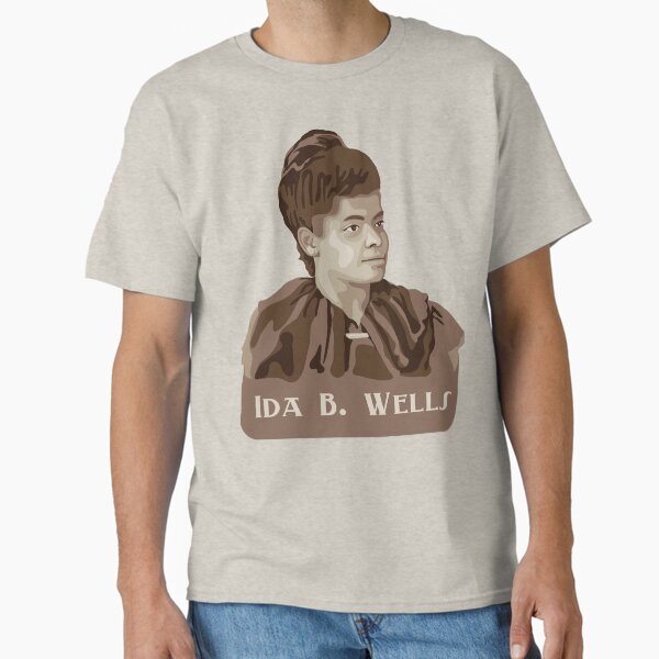 Vista previa del artículo con la obra «Retrato de Ida B. Wells», diseñado y vendido por Unhinged Heather.