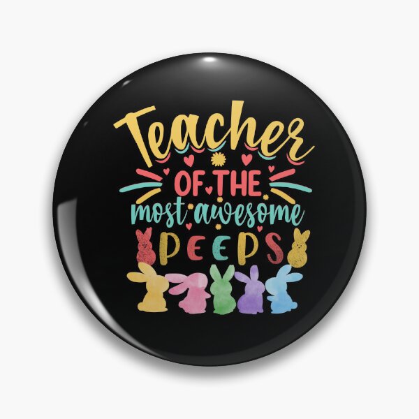 Item preview, Teacher of the Most Awesome Peeps designed and sold by DesiBoli.