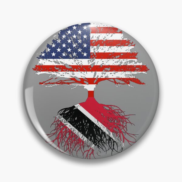 Item preview, Trinidad And Tobago Roots Trinidad And Tobago USA Flag US Naturalization Ceremony Gift Men Women Family designed and sold by maindeals.