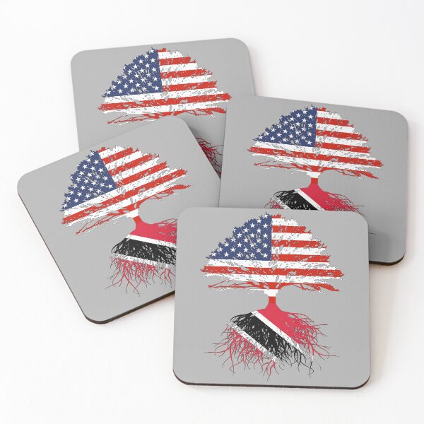 Item preview, Trinidad And Tobago Roots Trinidad And Tobago USA Flag US Naturalization Ceremony Gift Men Women Family designed and sold by maindeals.