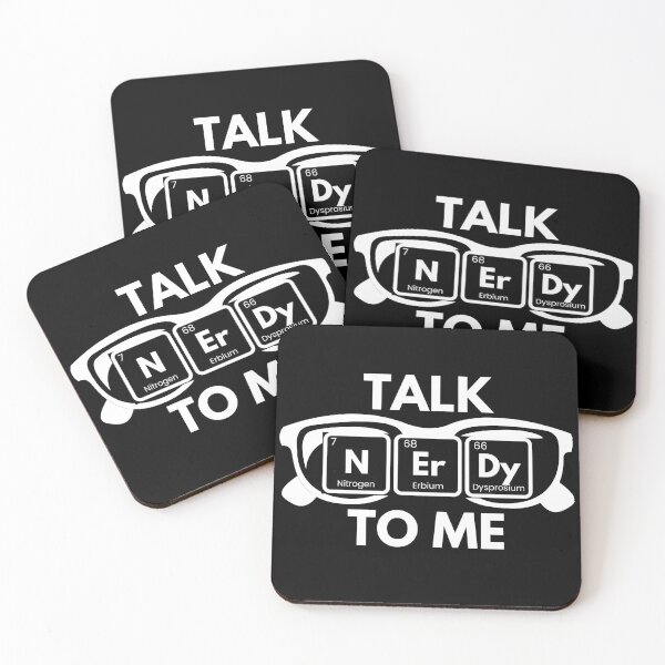 Item preview, Talk Nerdy To Me Funny Periodic Table Pun designed and sold by LaughingHorseCo.