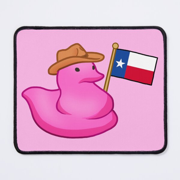Item preview, Texas Cowboy Peeps - Pink Marshmallow Peep Chick w/ TX State Flag & Cowboy Hat designed and sold by Zphal.
