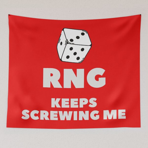 Item preview, RNG Keeps Screwing Me Shirt designed and sold by DanLopesMerch.
