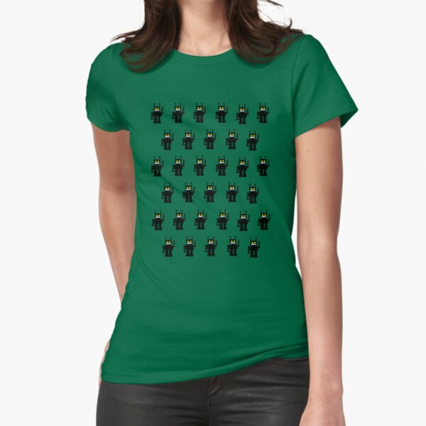 Mr Robot Army Fitted T-Shirt