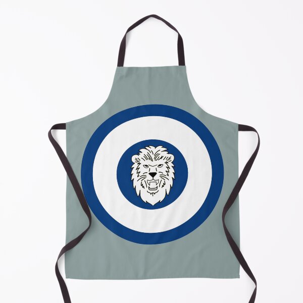 Item preview, Lions Den Blue & White Retro mod roundel designed and sold by ModSupporters.