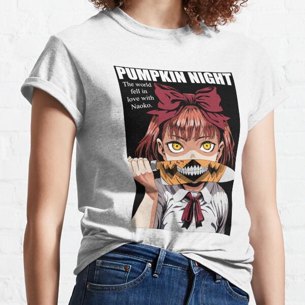 Gore Manga TShirt, Pumpkin Night Shirt, Violent Manga Tee, Naoko