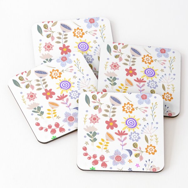 Item preview, Nature Leaf's Trees Flower Petals pattern designed and sold by Delicarte.