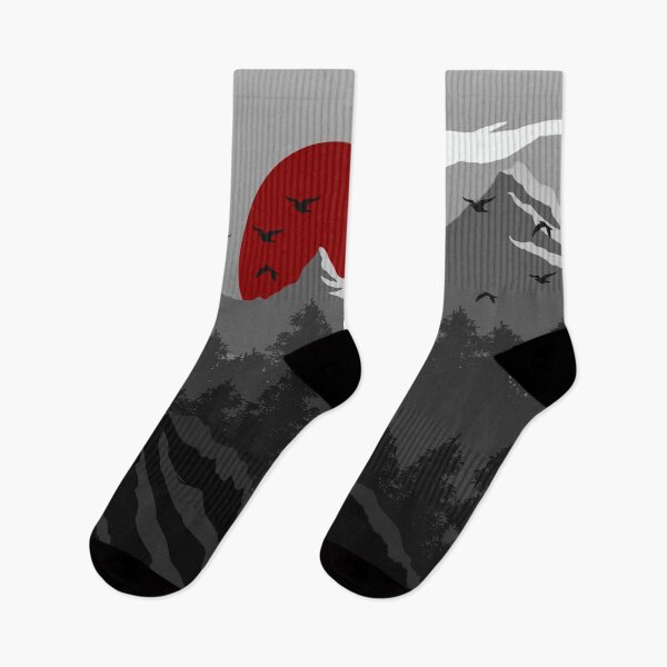 Item preview, Red Moon Mountains designed and sold by Carbon-Beaver.