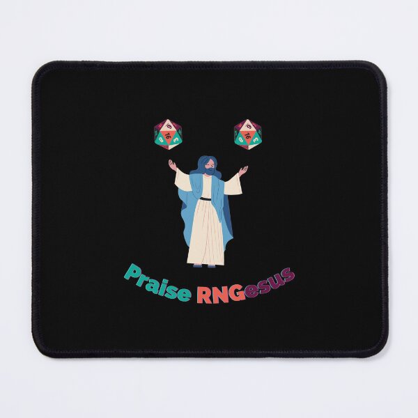 Item preview, Praise RNGesus RNG jesus Sticker designed and sold by DanLopesMerch.