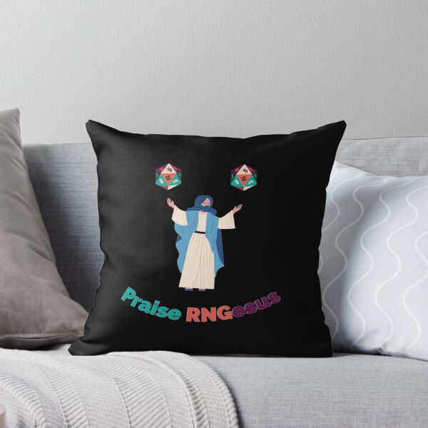 Item preview, Praise RNGesus RNG jesus Sticker designed and sold by DanLopesMerch.