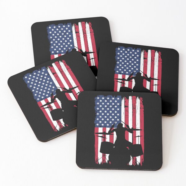Artikelvorschau, Schlagzeuger American Flag USA Patriot Schlagzeuger entworfen und verkauft von DadJokeDescript.