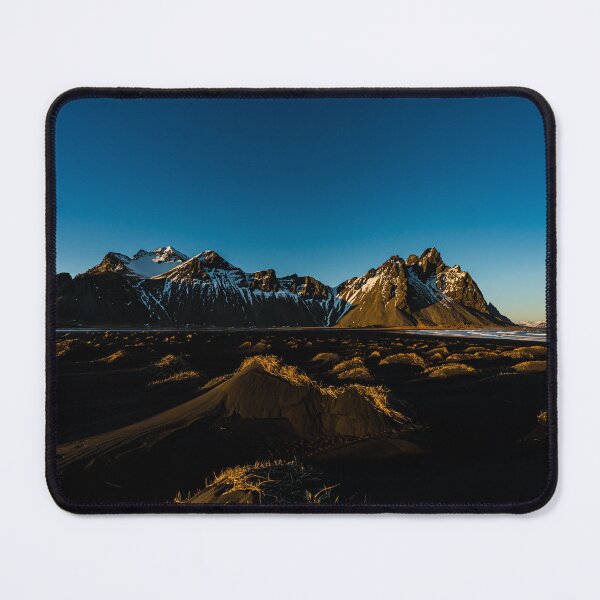 Item preview, Black sand dunes near Vestrahorn Mountain designed and sold by Eyecbeauty.