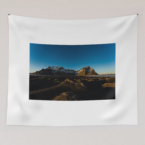Item preview, Black sand dunes near Vestrahorn Mountain  designed and sold by Eyecbeauty.