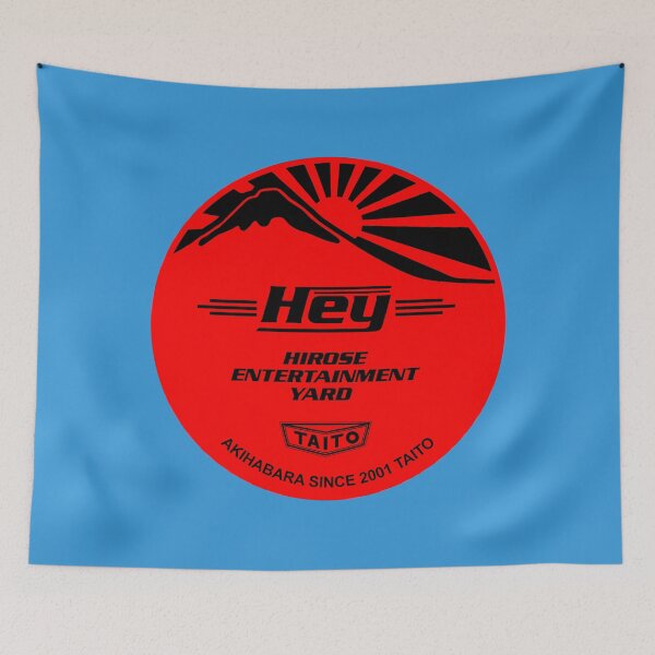 Item preview, Taito Hey Hirose Entertainment Yard Logo (Red/Black) designed and sold by RubenCRM.