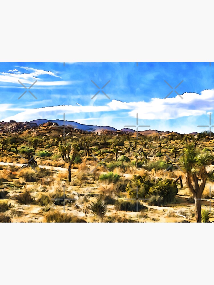 Thumbnail 3 of 3, Sticker, Desert View designed and sold by ScottAntonucci.