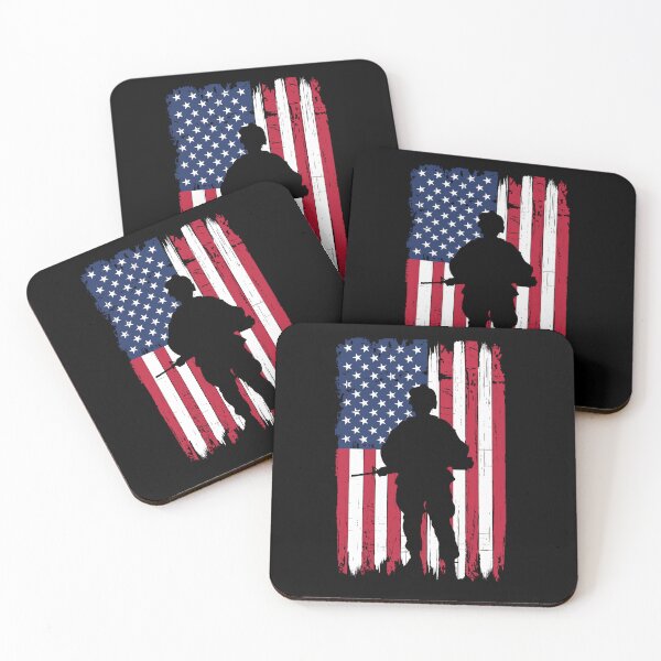 Item preview, Veteran American Flag USA Military Patriot designed and sold by DadJokeDescript.