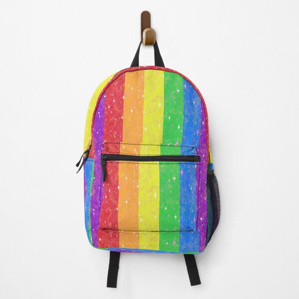 Item preview, Bright Rainbow Sparkle Stripe - Gay Pride Flag Colors Glitter Sparkle designed and sold by ArgyleImp.