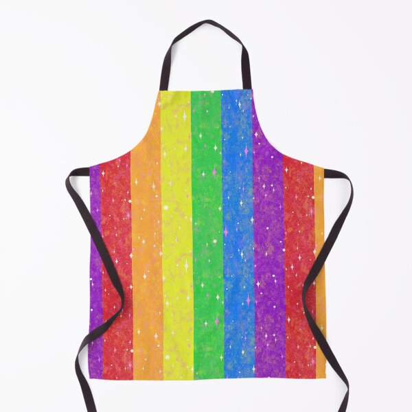 Item preview, Bright Rainbow Sparkle Stripe - Gay Pride Flag Colors Glitter Sparkle designed and sold by ArgyleImp.