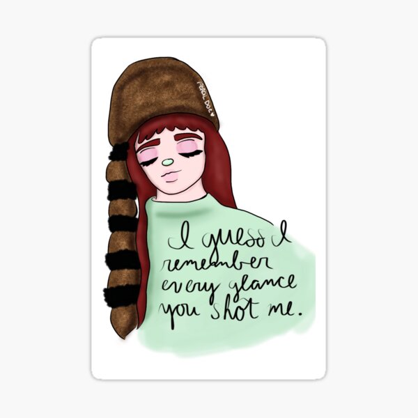 Every Glance Shot Sticker
