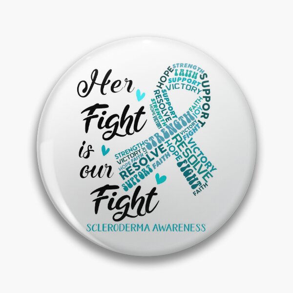 Item preview, Scleroderma Warrior, Her Fight is our Fight Scleroderma Awareness designed and sold by Greggwillard.