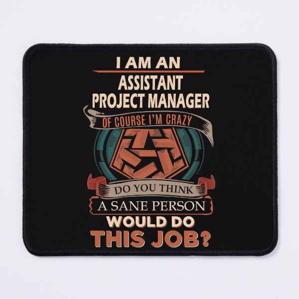Item preview, Assistant Project Manager T Shirt - Sane Person Gift Item Tee designed and sold by averiarnol.