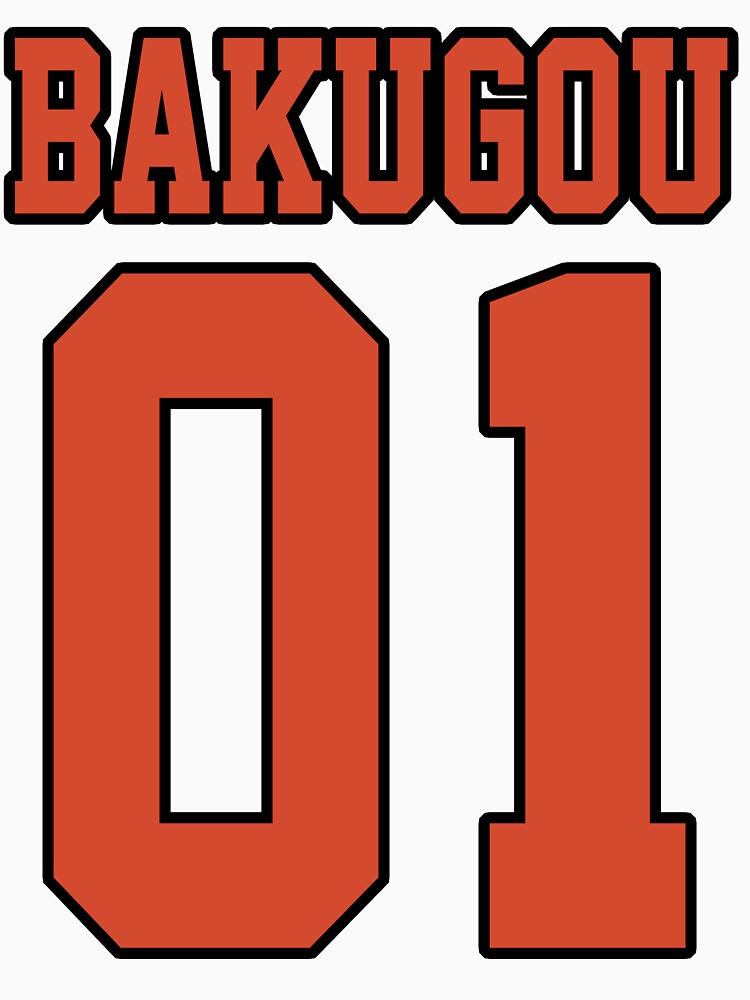 Bakugou Sport Jersey by DarksStars