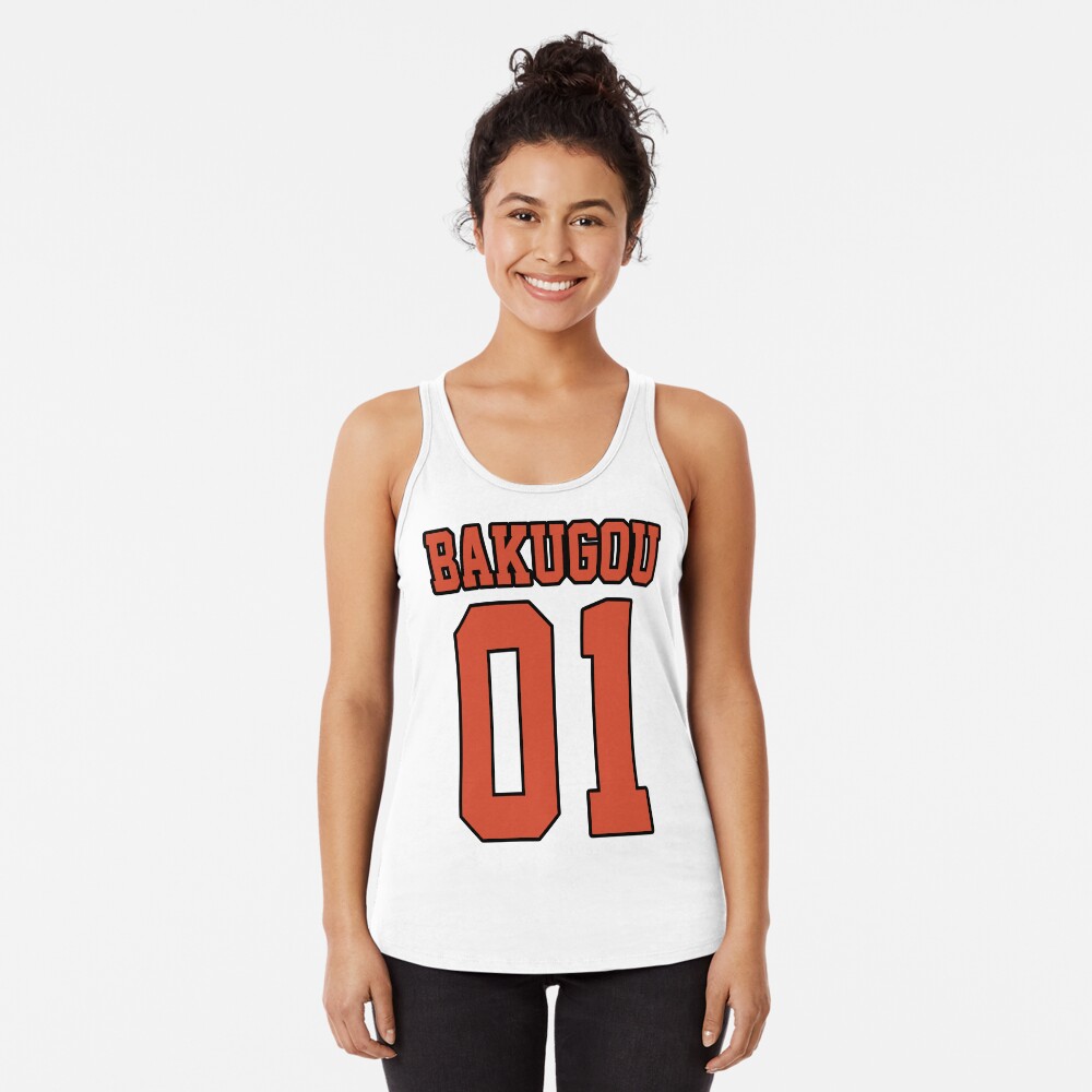 Bakugou Sport Jersey Racerback Tank Top