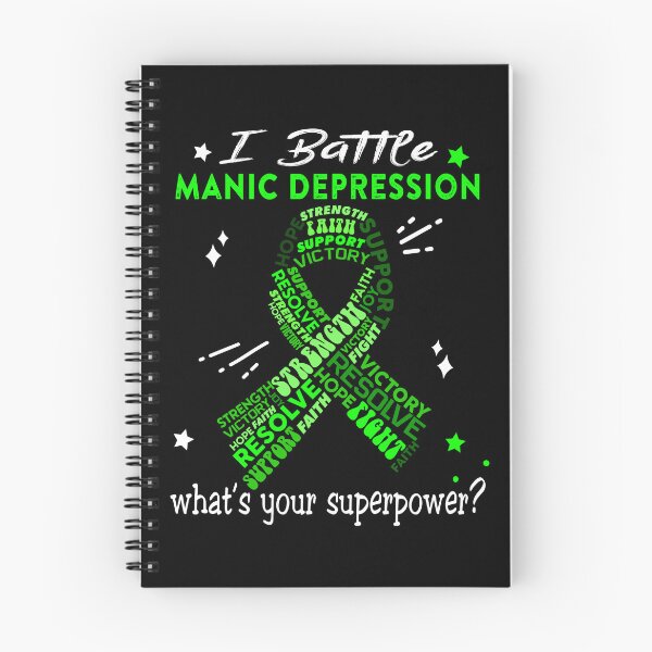 Item preview, Manic Depression Warrior - I Battle Manic Depression What's Your Superpower? designed and sold by ArangoaStore.