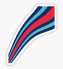 Williams F1 Martini Stripes - Formula One Sticker