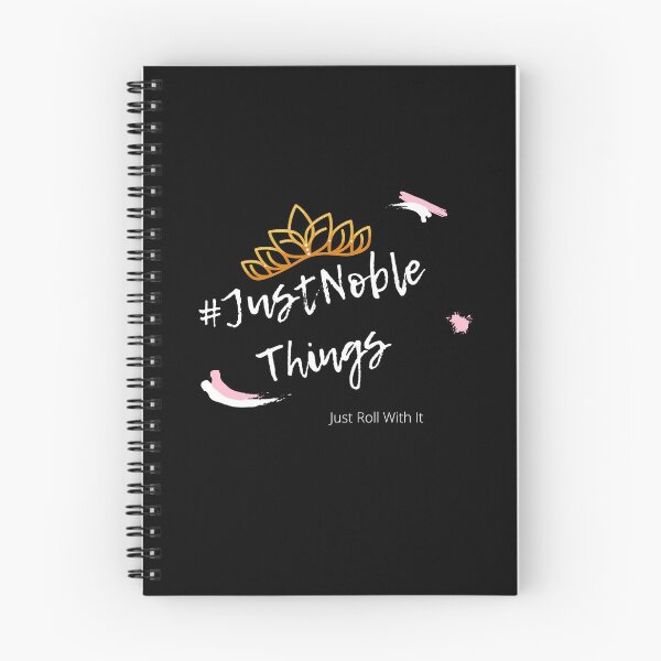 Item preview, #JustNobleThings (White Text) designed and sold by RollWithItAP.