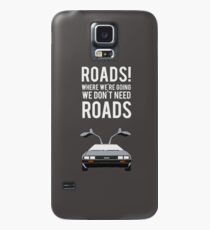 Back to the Future - Roads Case/Skin for Samsung Galaxy