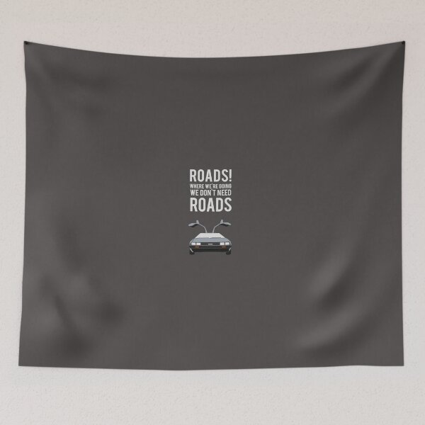 Item preview, Back to the Future - Roads designed and sold by Timberline Design.