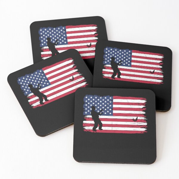 Item preview, Fisherman American Flag USA Fishing Patriot designed and sold by DadJokeDescript.
