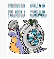 Robo Snail Photographic Print
