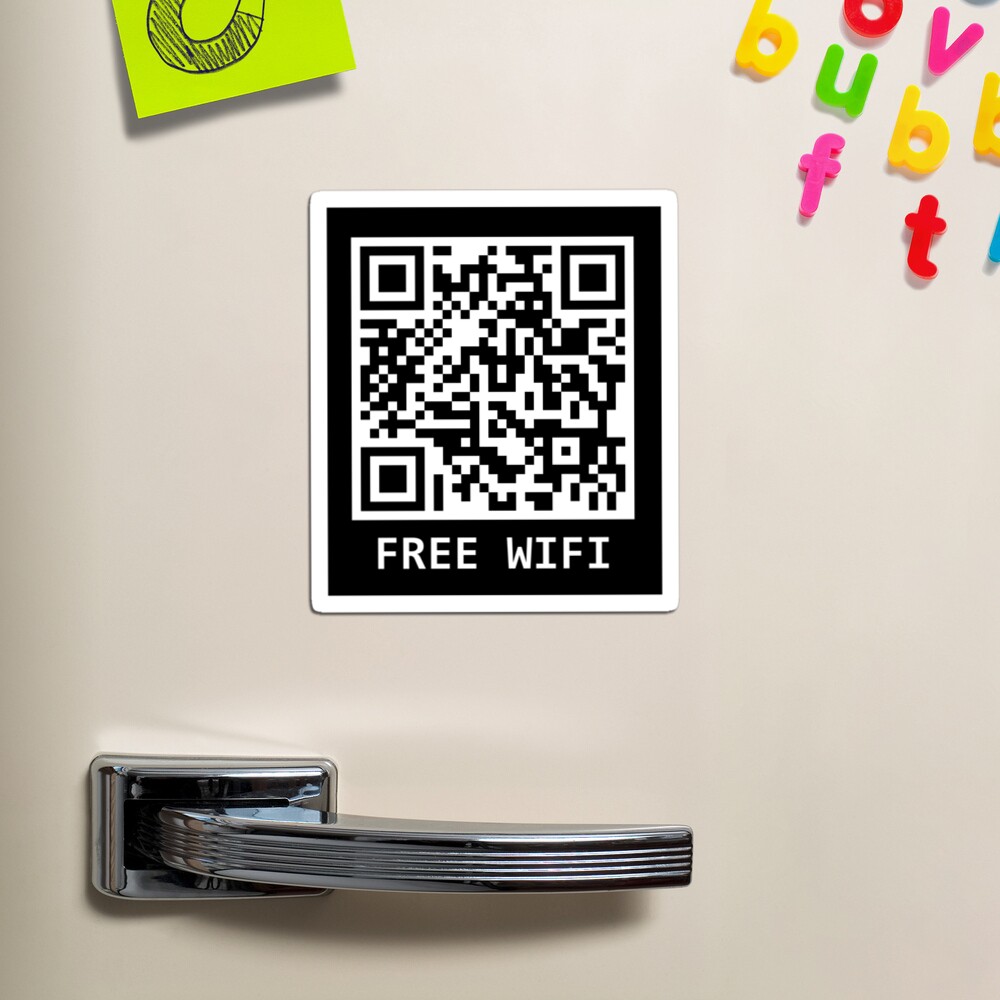 Free Wifi QR Code Rickroll by LincDaPro