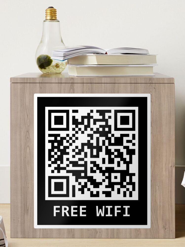 Rick Roll QR Code Wifi Sign Prank : Buy Online at Best Price in KSA - Souq  is now : Toys