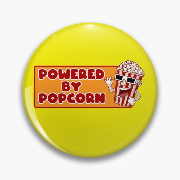 Item preview, Powered By Popcorn designed and sold by TheCrazyBear.
