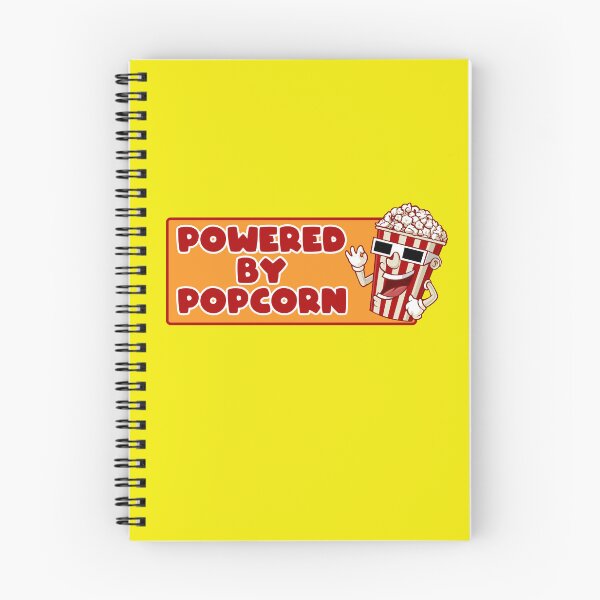 Item preview, Powered By Popcorn designed and sold by TheCrazyBear.