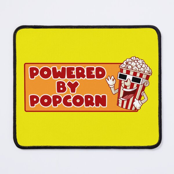 Item preview, Powered By Popcorn designed and sold by TheCrazyBear.