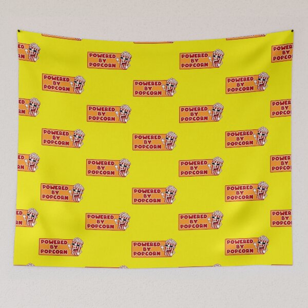 Item preview, Powered By Popcorn designed and sold by TheCrazyBear.