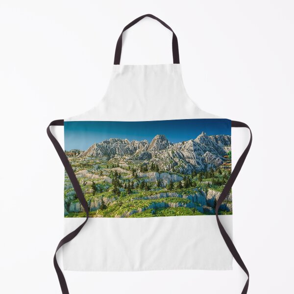 Item preview, Minecraft Landscape Mountains designed and sold by topitoff.