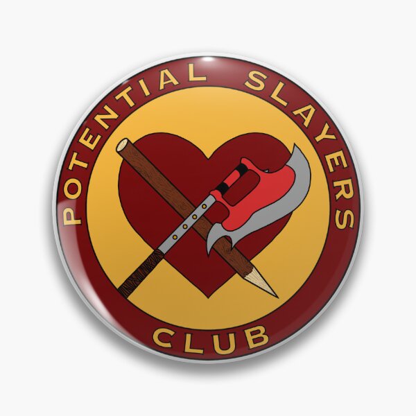 Item preview, Potential Slayers Club designed and sold by StitchItMama.