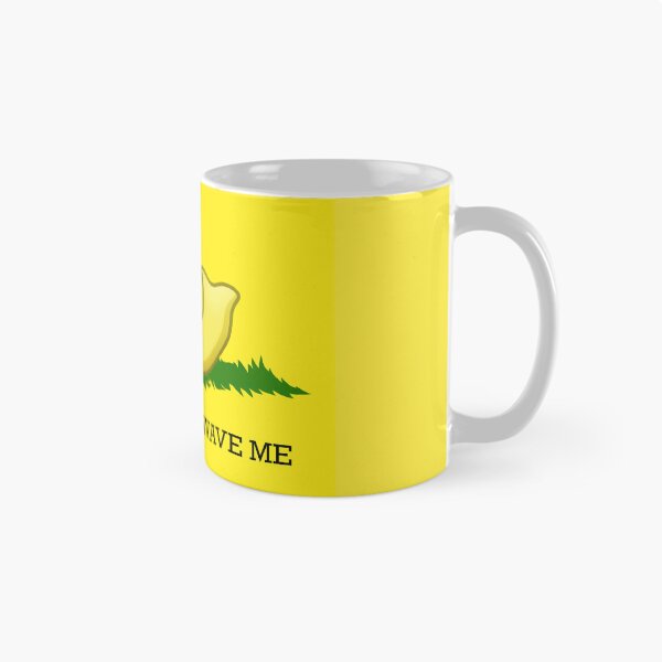 Item preview, Bandera de Peeps Gadsden - Pollito amarillo "No me cocines en el microondas" designed and sold by Zphal.