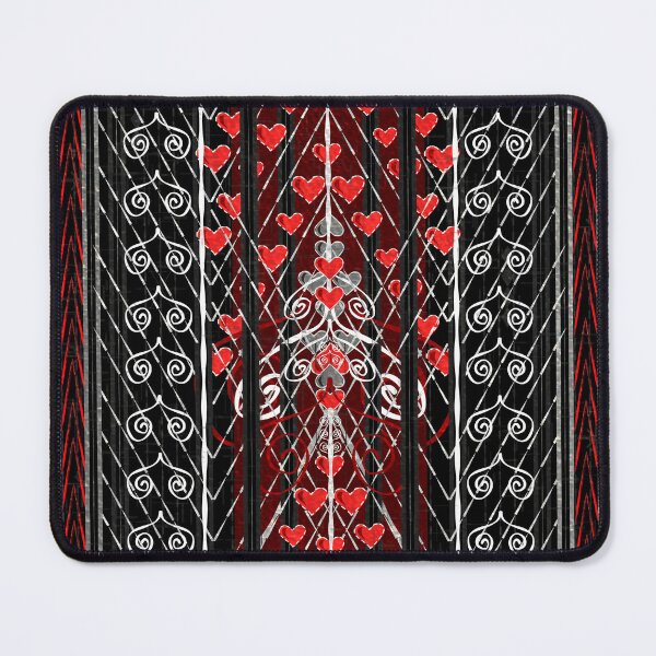 Item preview, Queen of Hearts Alice in Wonderland Gothic Scrollwork designed and sold by ArgyleImp.