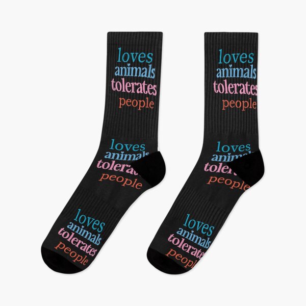 Item preview, Loves Animals Tolerates People Funny Pet Lover Women designed and sold by ASSOUKI9.