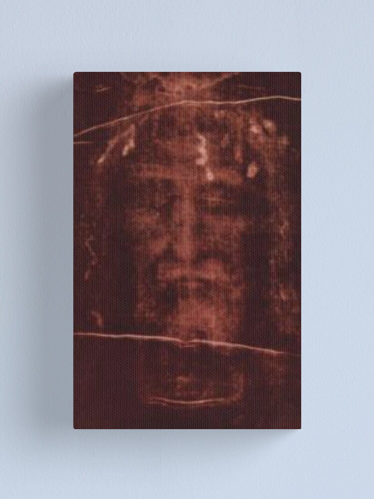 Shroud Of Turin Jesus Christ Face Holy Face Canvas Print By ADMG Redbubble