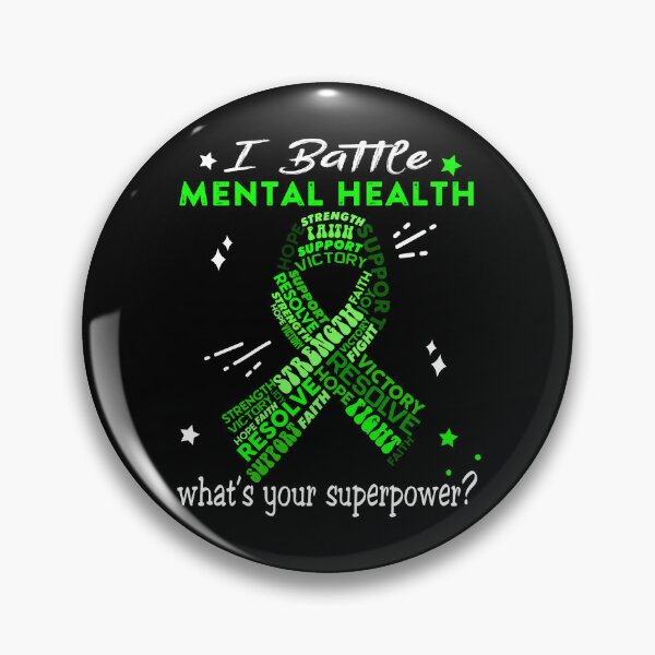 Item preview, Mental Health Warrior - I Battle Mental Health What's Your Superpower? designed and sold by ArangoaStore.